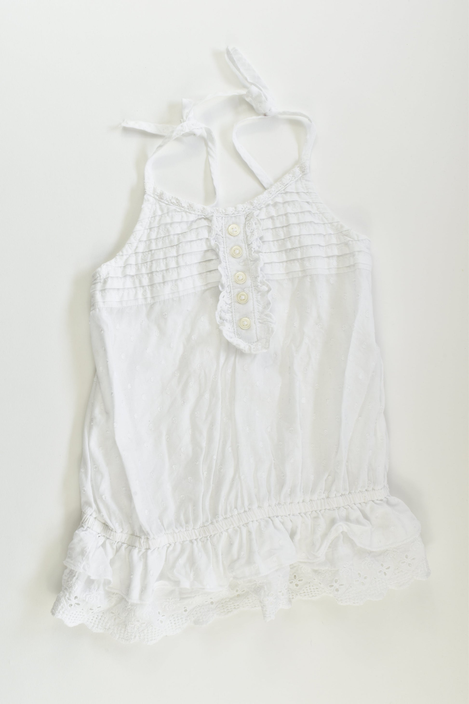 Next Size 5 Lace Detail Blouse