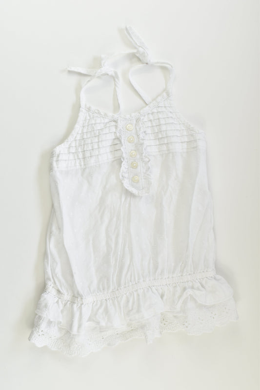 Next Size 5 Lace Detail Blouse