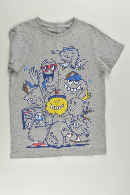 Next Size 6 Friendly Music and Skate Monsters T-shirt