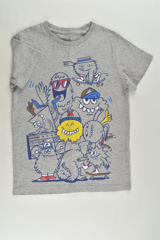 Next Size 6 Friendly Music and Skate Monsters T-shirt