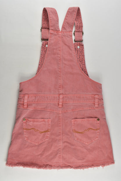 Next Size 7 (122 cm) Denim Pinafore Dress