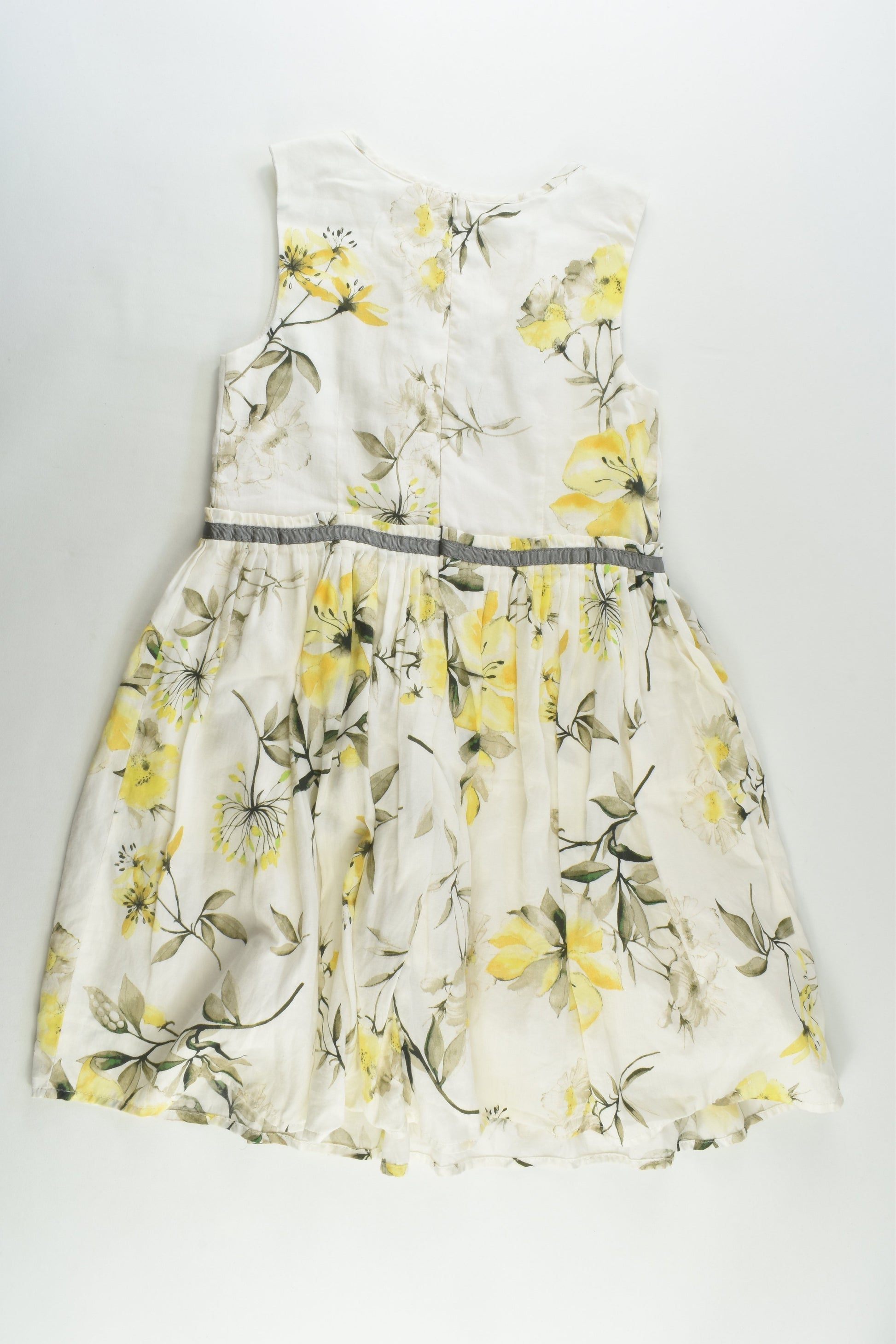 Next Size 7 (122 cm) Lined Floral Dress