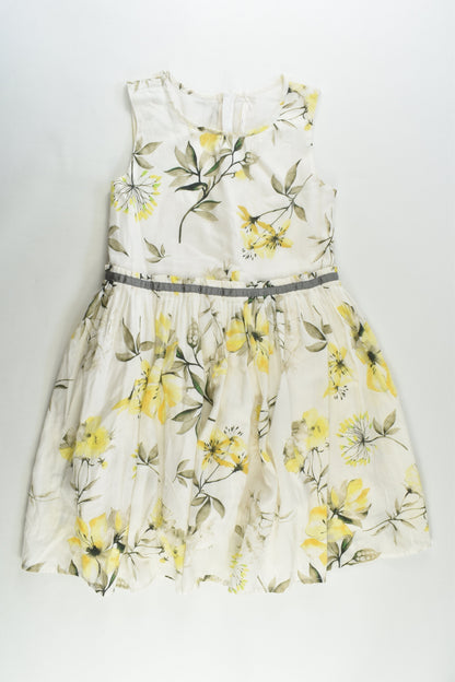 Next Size 7 (122 cm) Lined Floral Dress