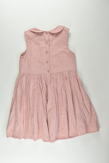 Next Size 7 Lined Smocked Dress