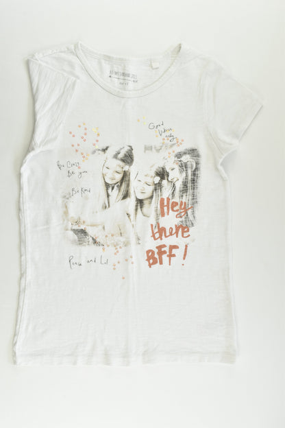 Next Size 9 (134 cm) 'Hey There Bff' T-shirt