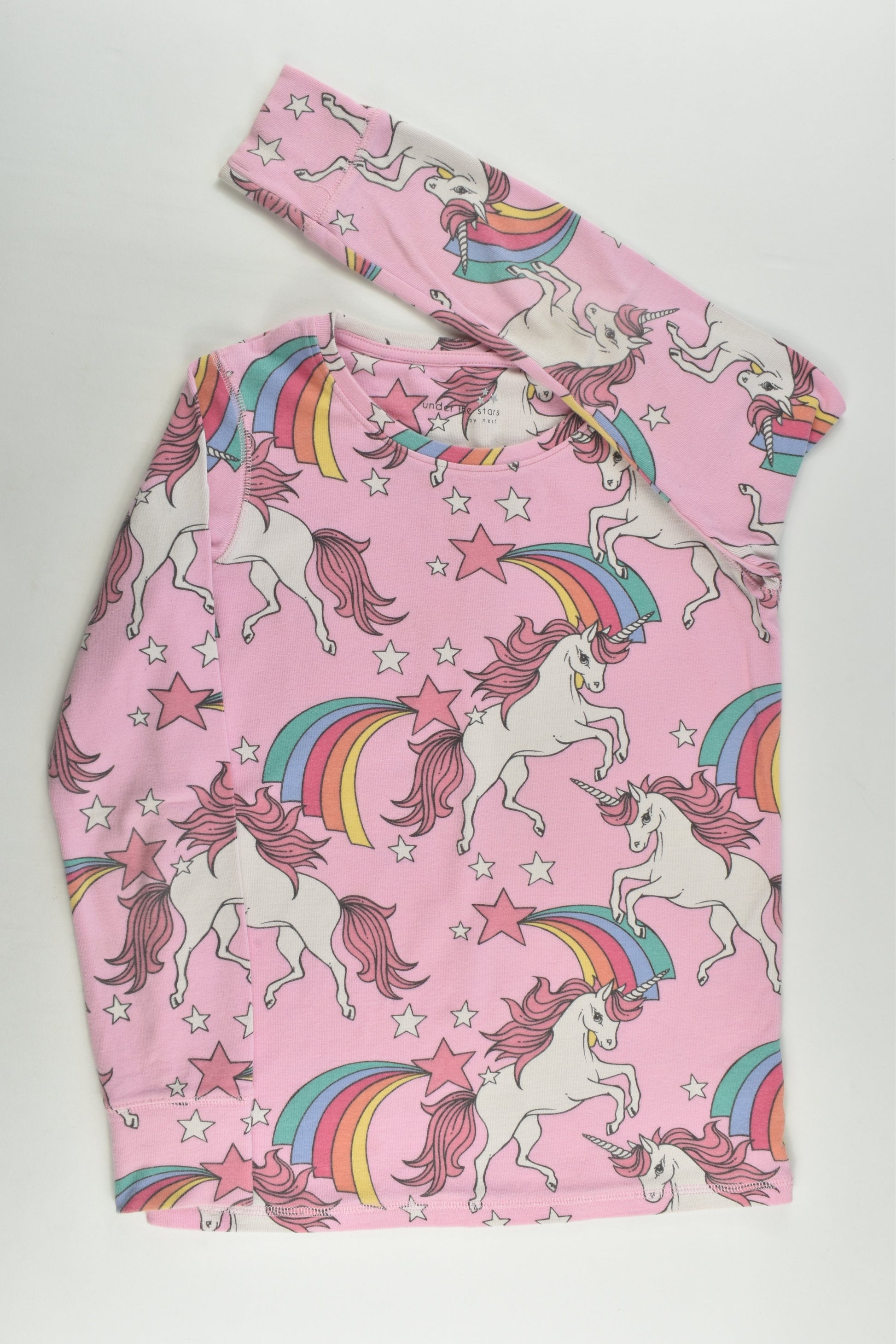 Next Size 9 (134 cm) Unicorns and Rainbows Pyjamas