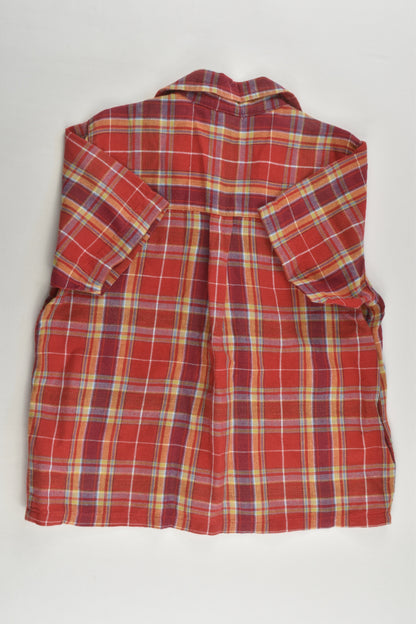 Next Sized 2 Linen/Cotton Checked Shirt
