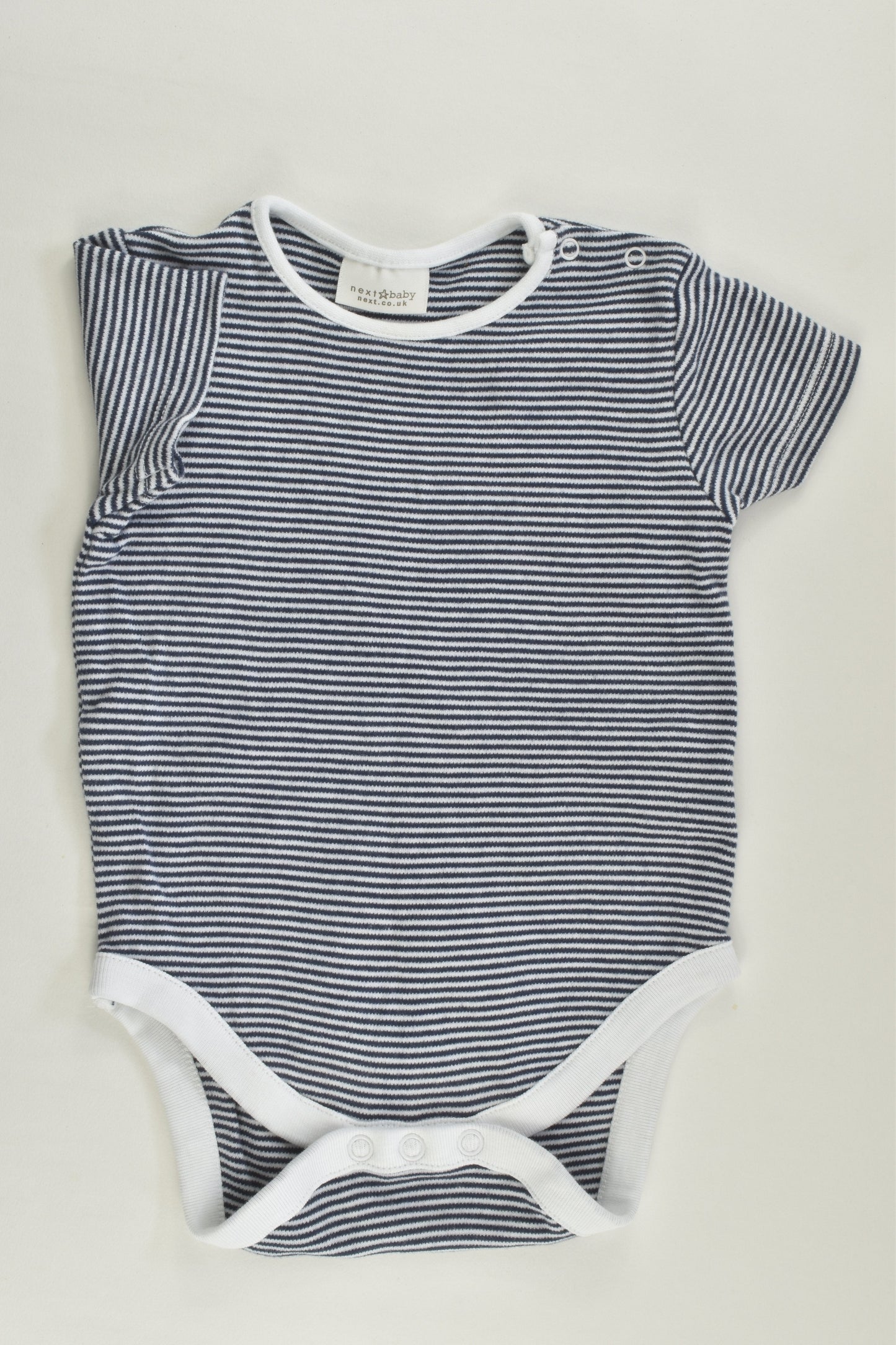 Next (UK) Size 0 (6-9 months) Striped Bodysuit