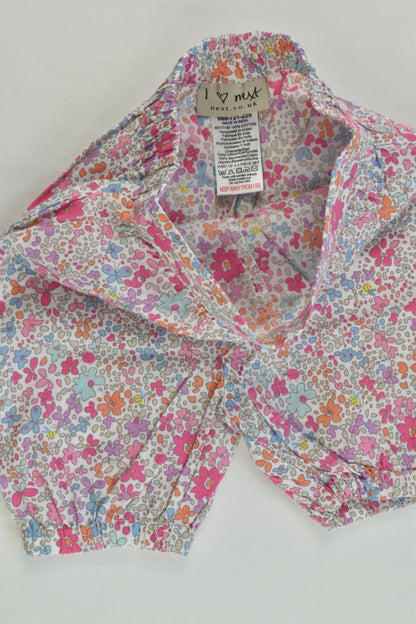 Next (UK) Size 00 (3-6 months) Liberty Print Lightweight Shorts