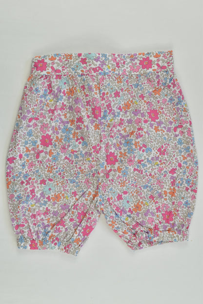 Next (UK) Size 00 (3-6 months) Liberty Print Lightweight Shorts