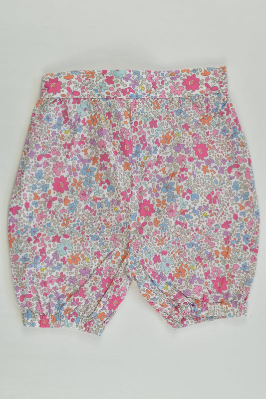 Next (UK) Size 00 (3-6 months) Liberty Print Lightweight Shorts