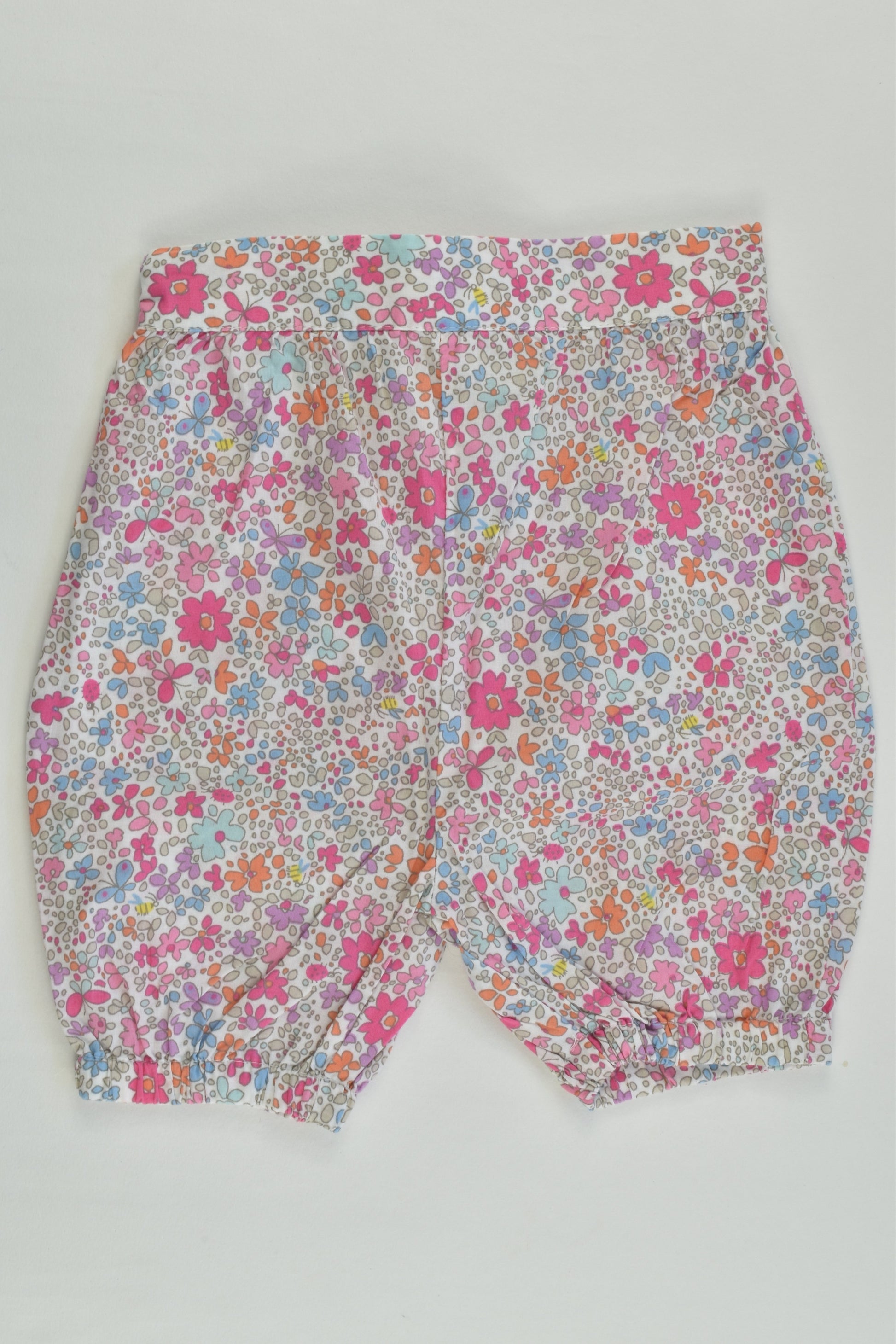 Next (UK) Size 00 (3-6 months) Liberty Print Lightweight Shorts