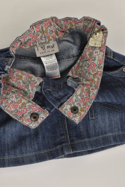 Next (UK) Size 2 (92 cm) Stretchy Denim Skirt
