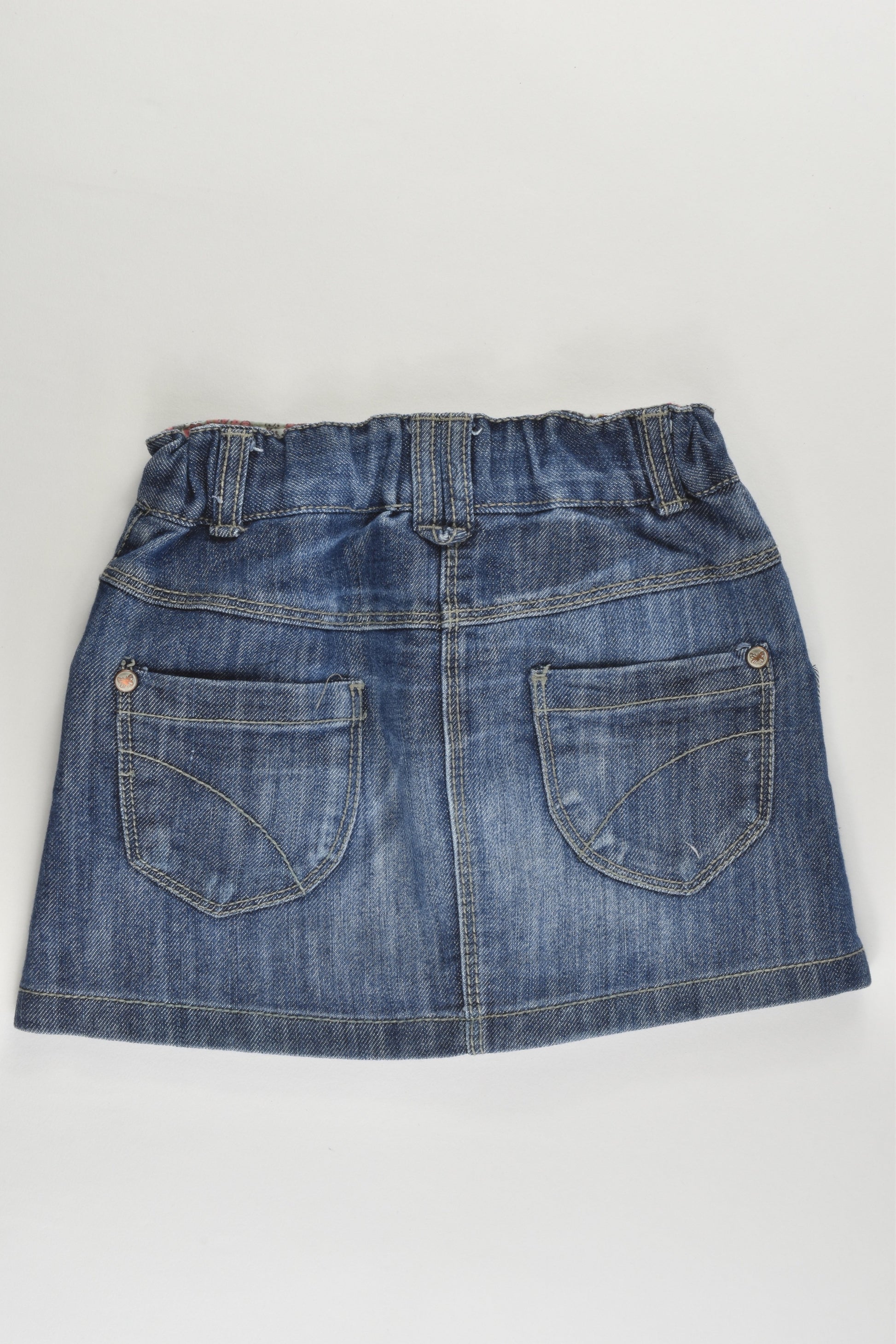 Next (UK) Size 2 (92 cm) Stretchy Denim Skirt