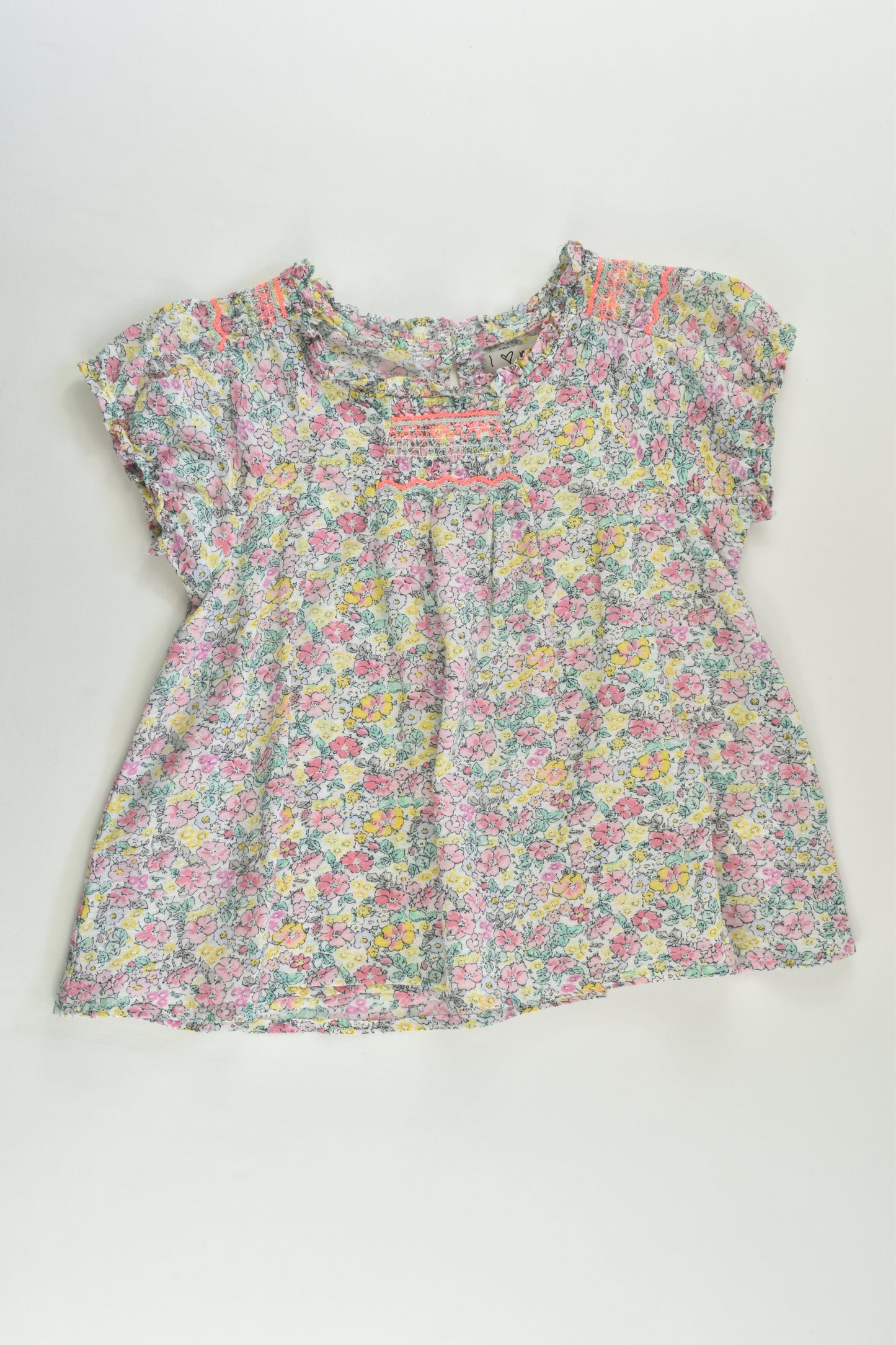 Next (UK) Size 4-5 (110 cm) Liberty Print Lightweight Blouse