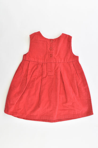 Next UK Size Up to 1 month (4.5 kgs) Stretchy Soft Cord Dress