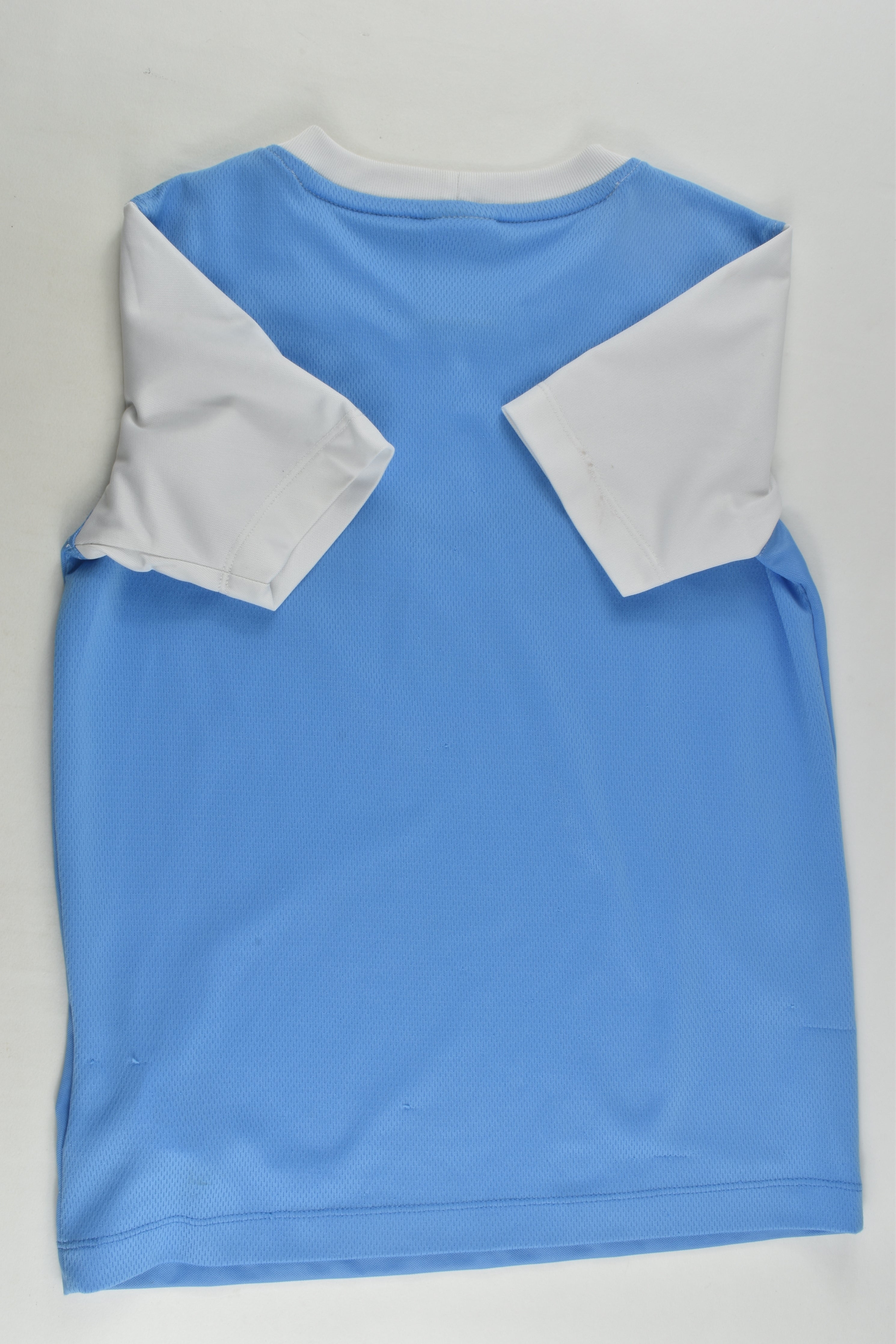 Baby blue and hot sale white nike shirt