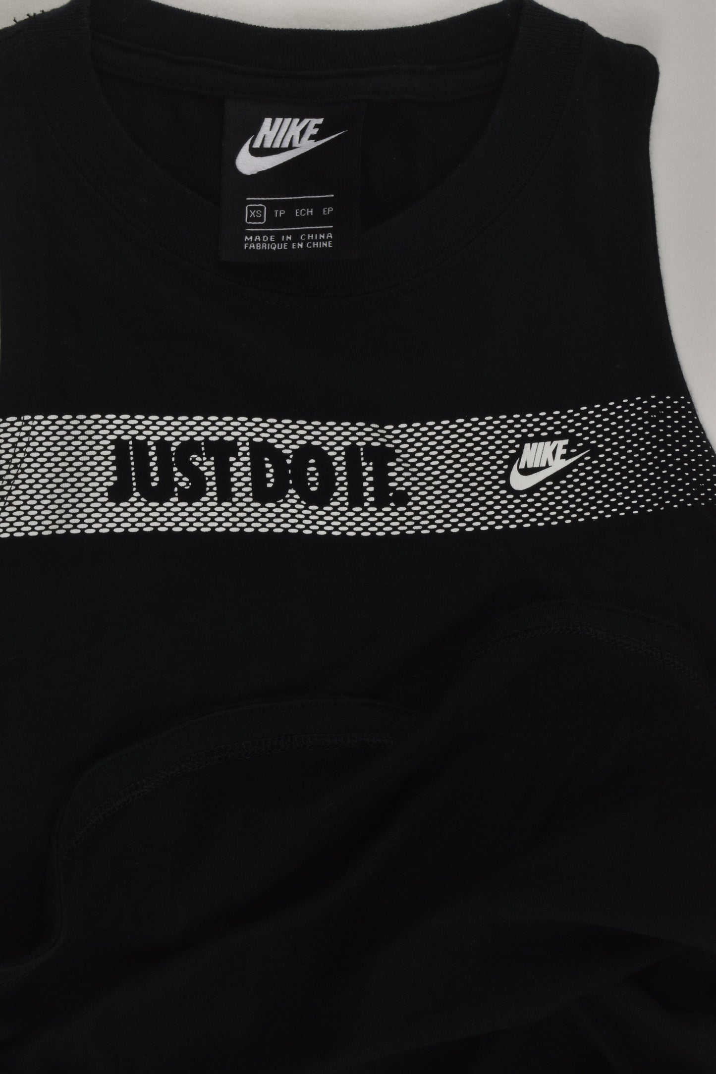 Nike Size 7-8 (xs) 'Just Do It' Tank Top
