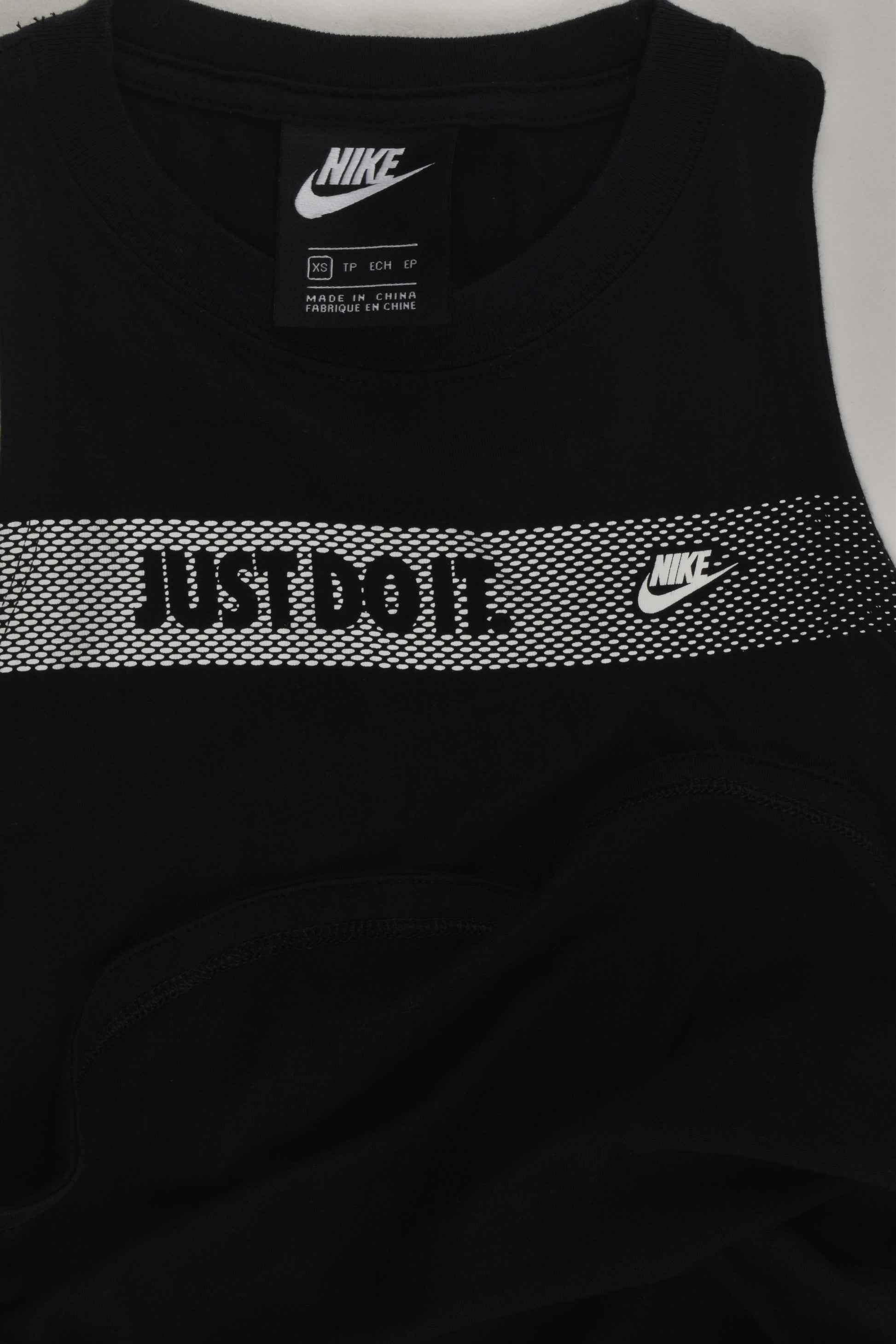 Nike Size 7-8 (xs) 'Just Do It' Tank Top