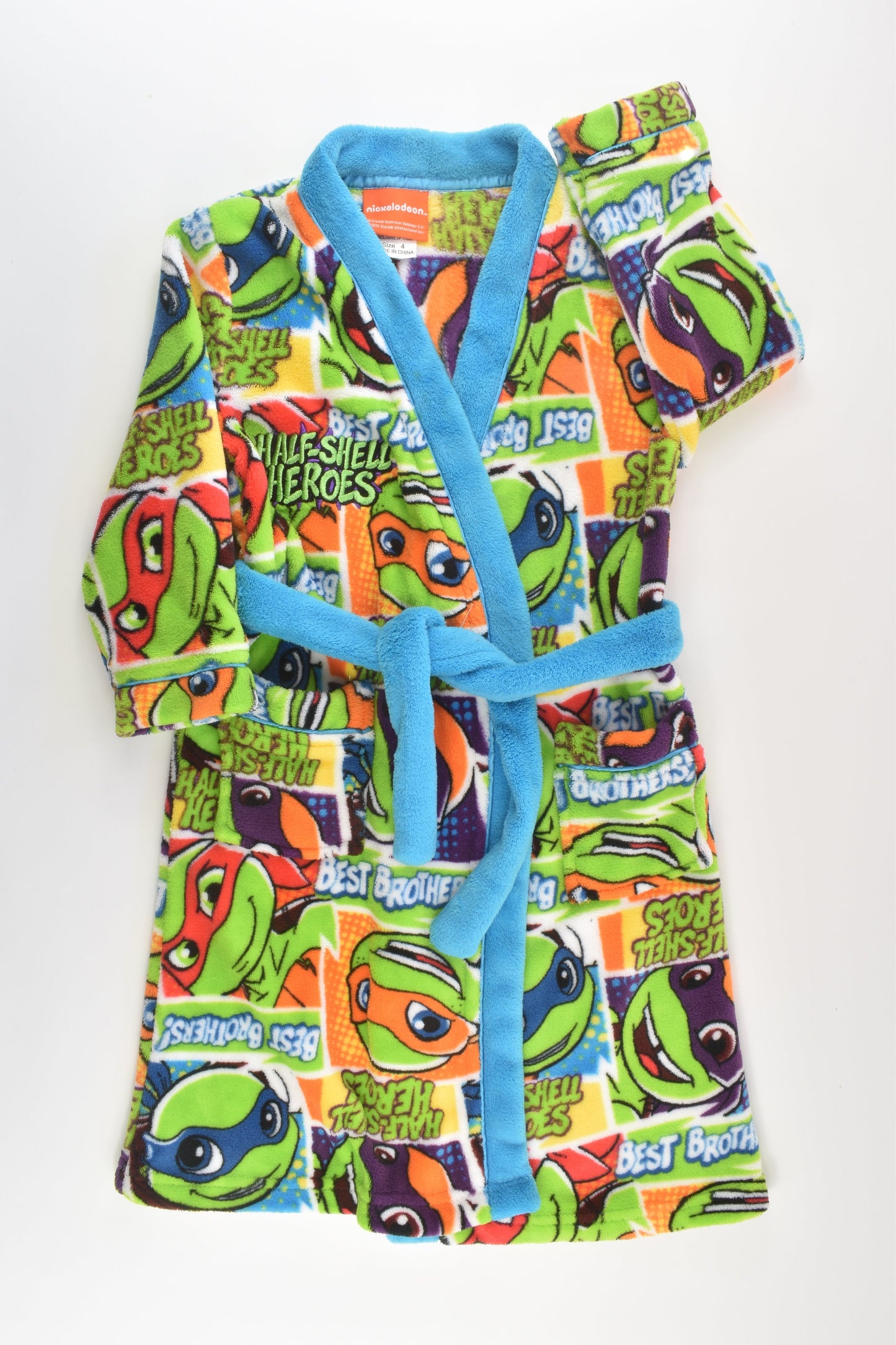 Ninja Turtles Size 4 Dressing Gown