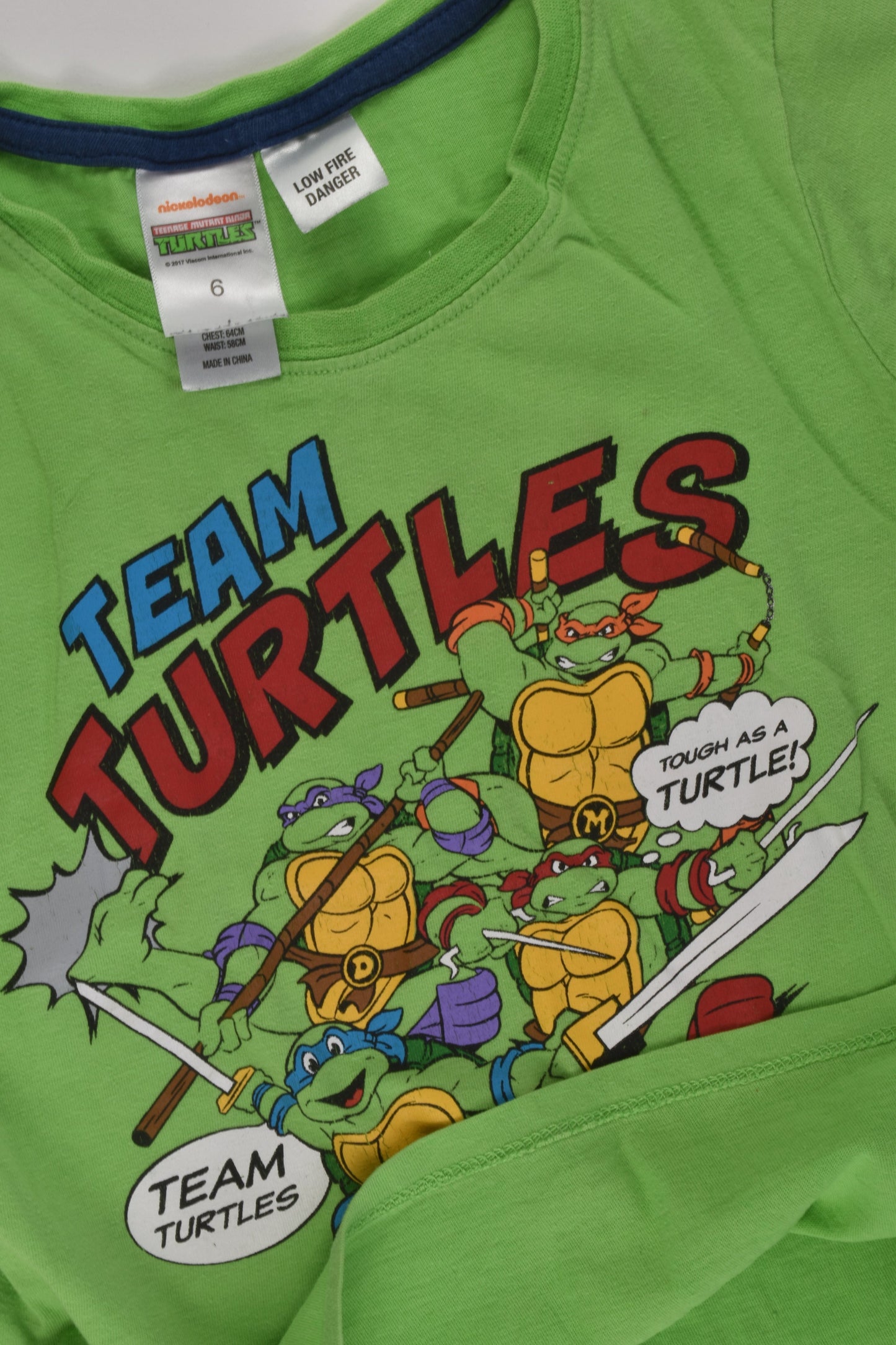 Ninja Turtles Size 6 T-shirt