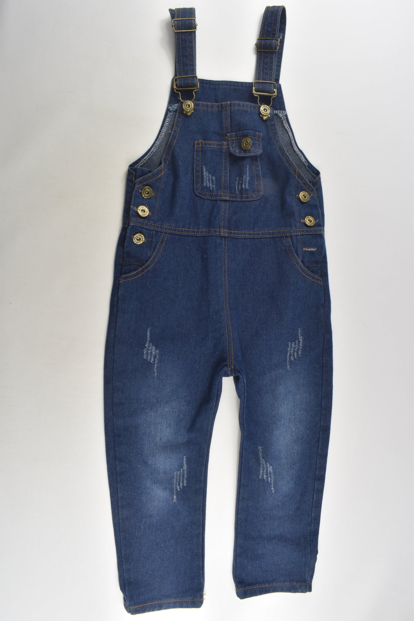 No Brand Size 3-4 Denim Overalls