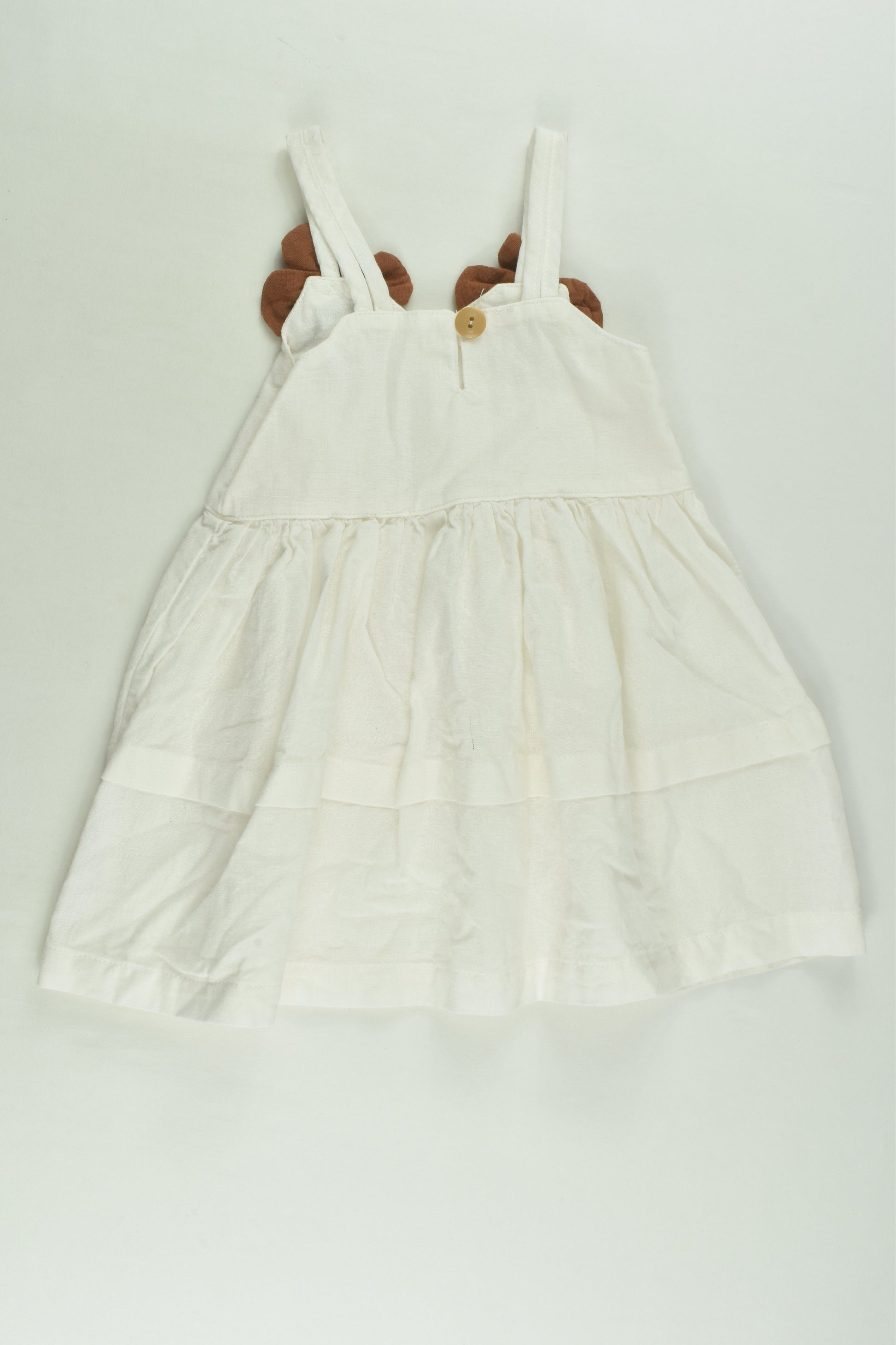 No Brand Size approx 0 Linen-feel Elephant Dress