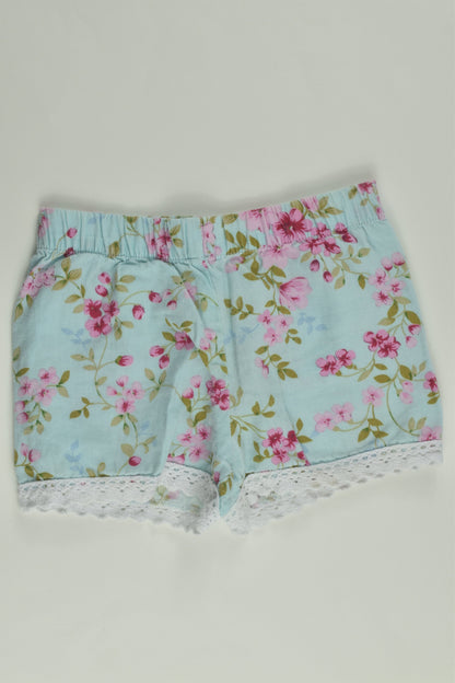 Noise Box Size 00 Floral Shorts