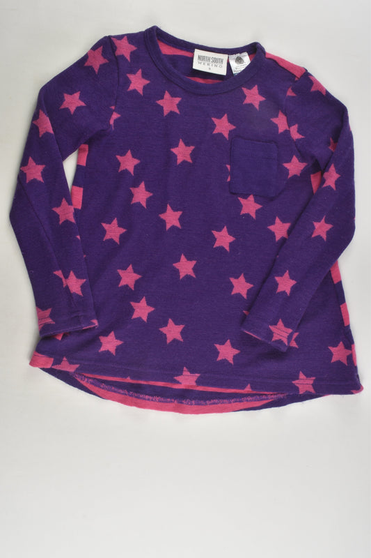 North South Size 5 Merino Wool Top