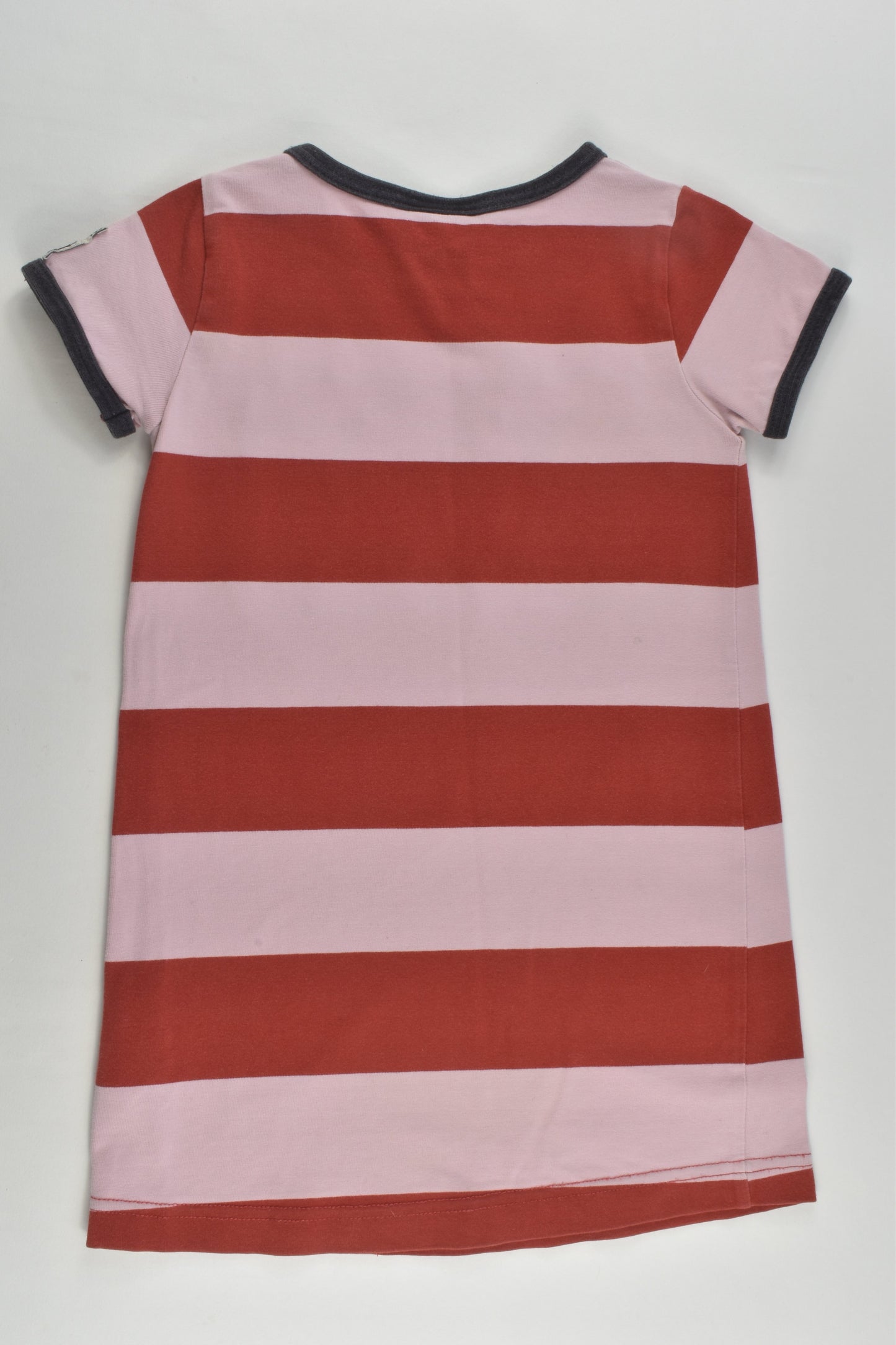 Nosh Organics Size 1-2 (86/92 cm) Striped Camera Dress
