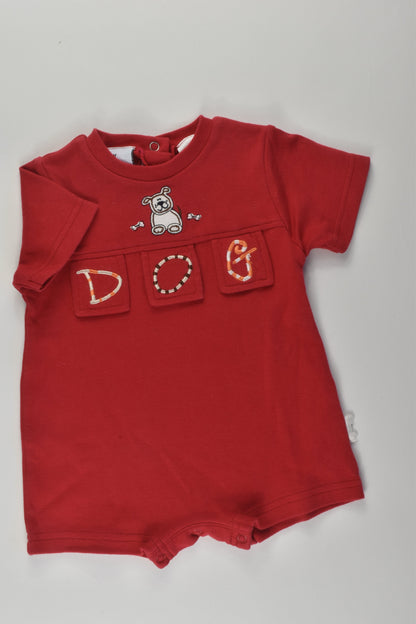 Now Size 00 Dog Flaps Short Romper