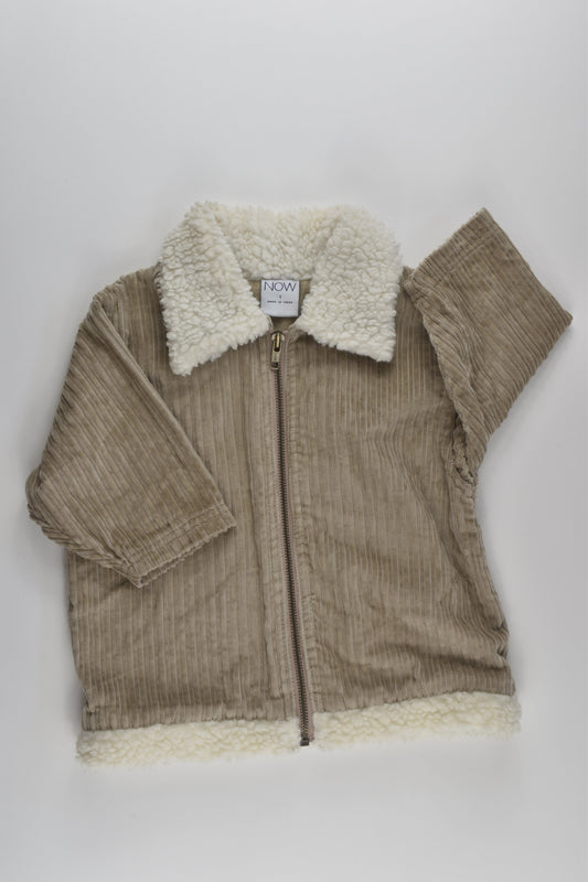 Now Size 1 Sherpa Cord Jacket