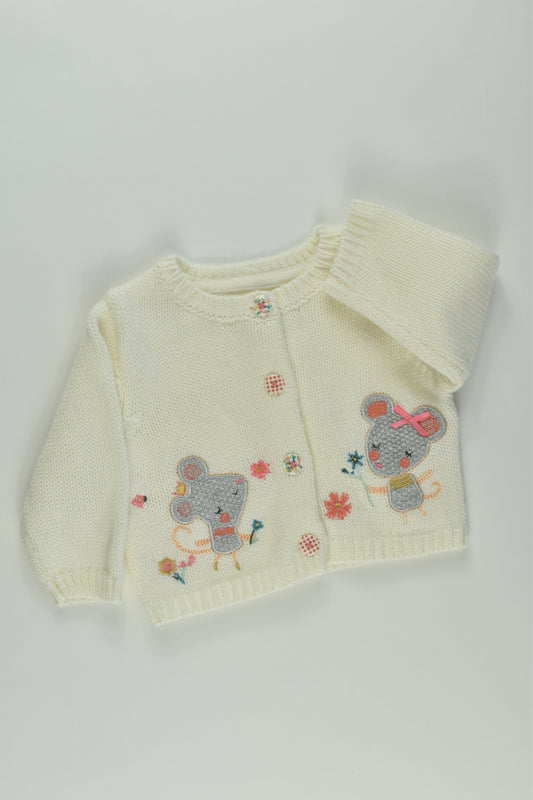 Nutmeg Size 0000 Knit Cardigan