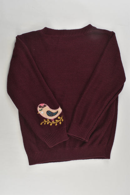 Nutmeg Size 5-6 Magical Animals Knit Jumper