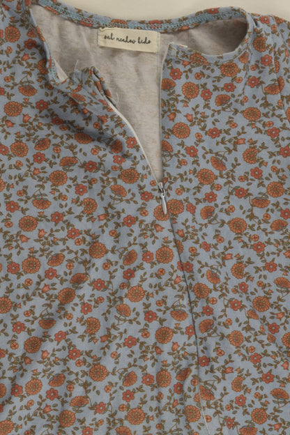 Oak Meadow Kids Size 1-2 Floral Romper