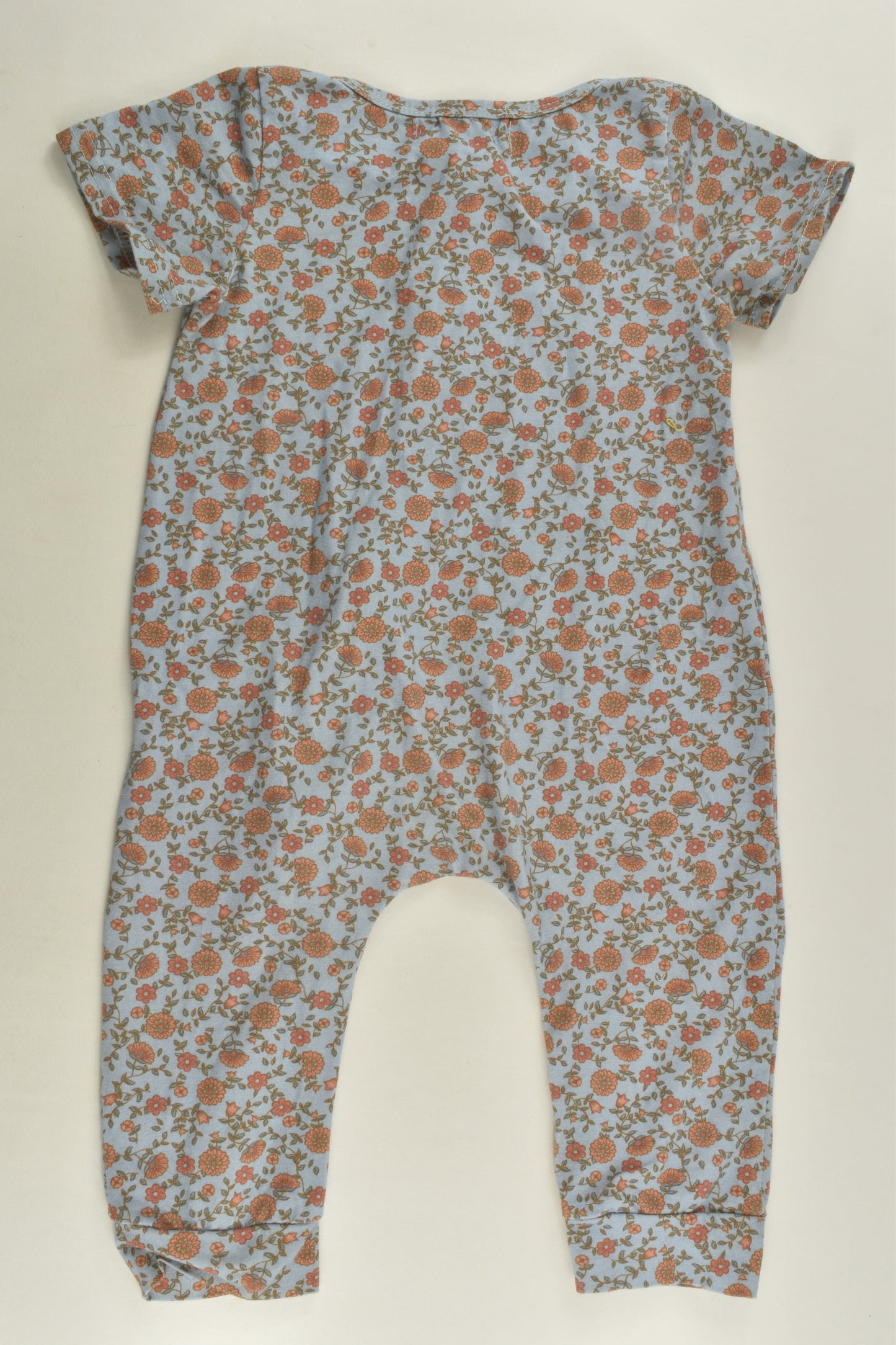 Oak Meadow Kids Size 1-2 Floral Romper