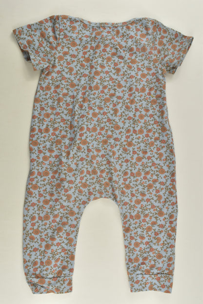 Oak Meadow Kids Size 1-2 Floral Romper