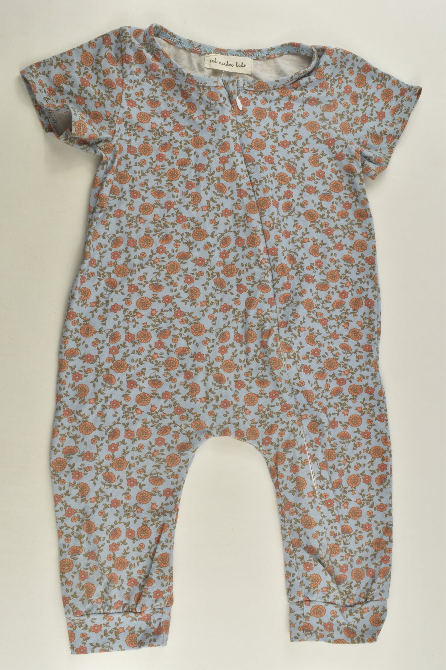 Oak Meadow Kids Size 1-2 Floral Romper