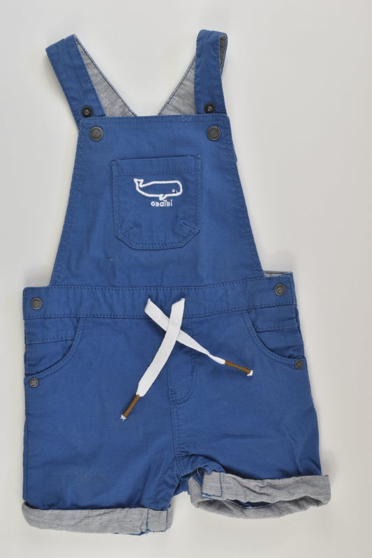 Obaïbi Size 0 (9 months, 71 cm) Short Overalls