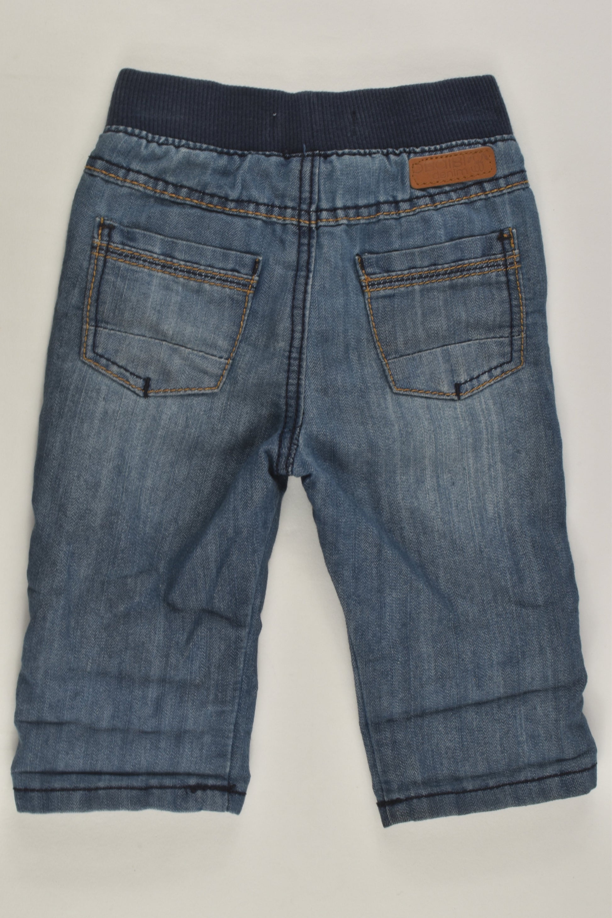 Obaïbi Size 000 (3M, 59 cm) Lightweight Denim Pants