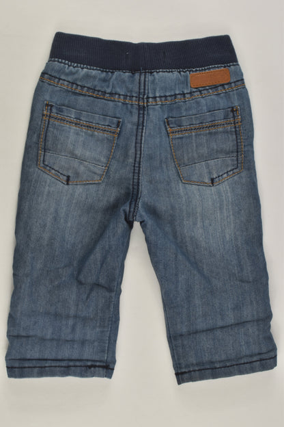 Obaïbi Size 000 (3M, 59 cm) Lightweight Denim Pants