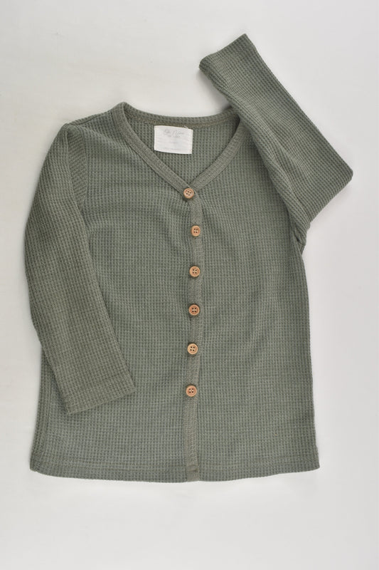 Oh Nine The Label Size 3 Waffle Cardigan