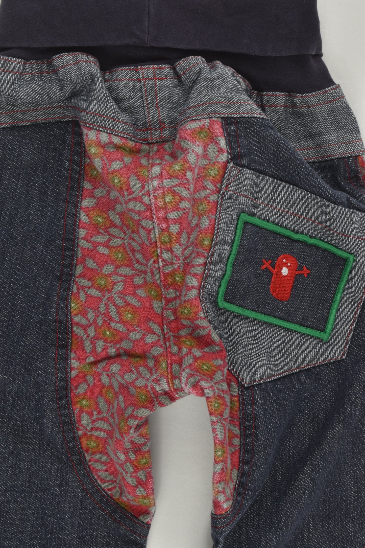 Oishi-m Size 3-4 Denim Pants