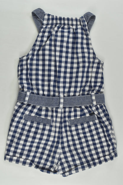 Okaïdi Size 3 (98 cm) Checked Playsuit