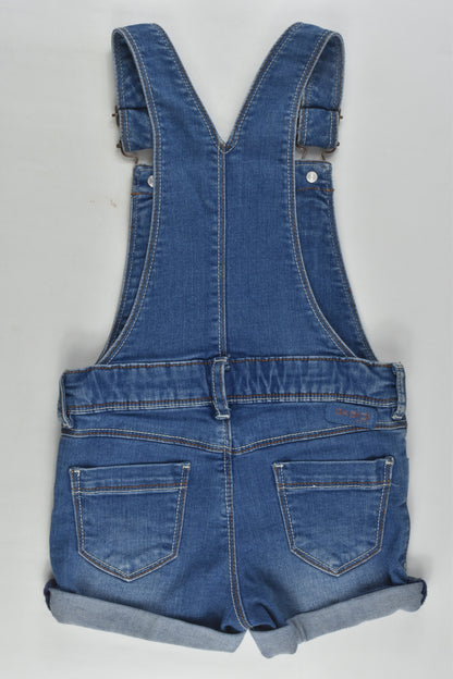 Okaïdi Size 3 (98 cm) Short Denim Overalls