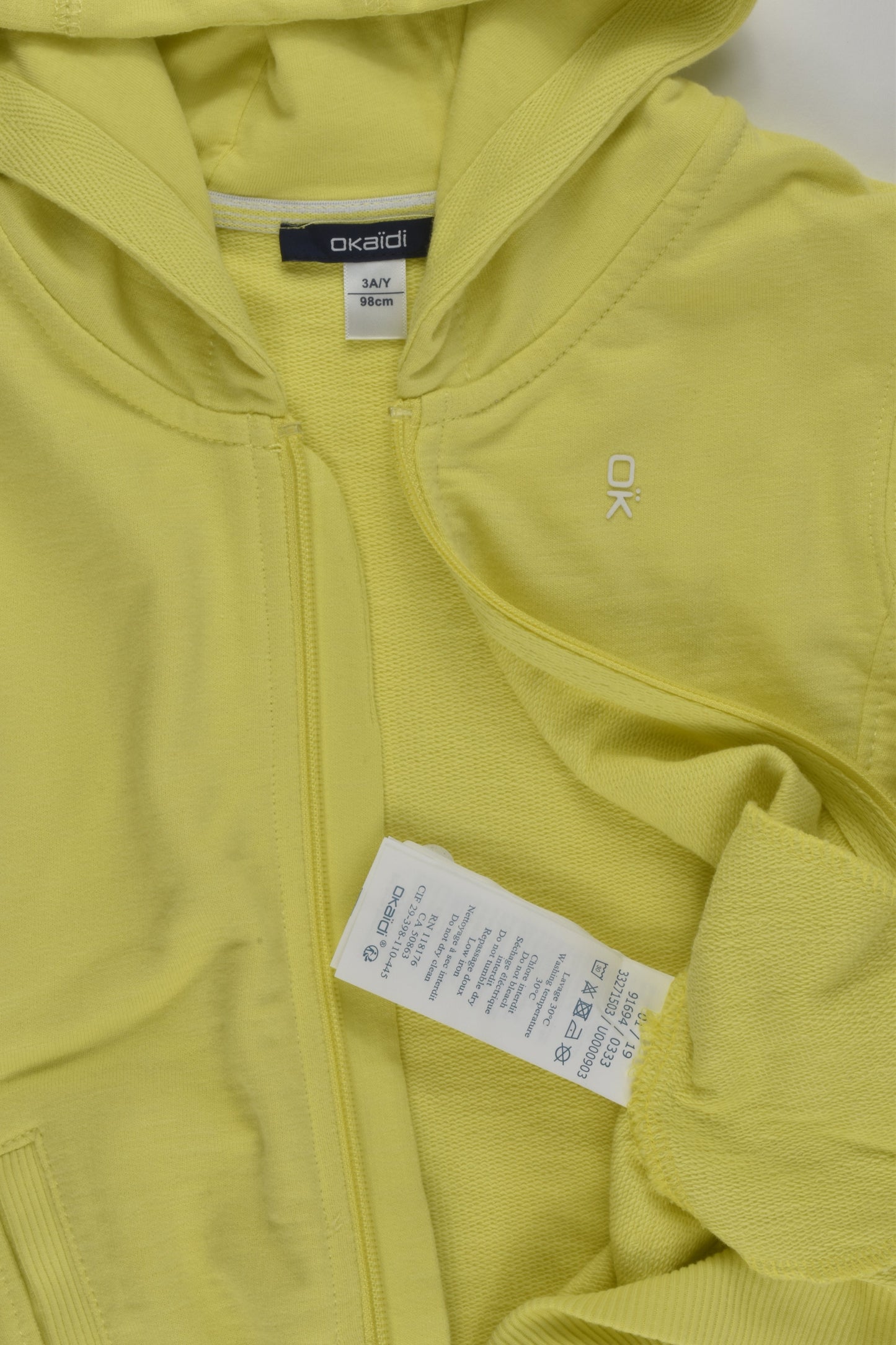 Okaïdi Size 3 (98 cm) Zip Jumper