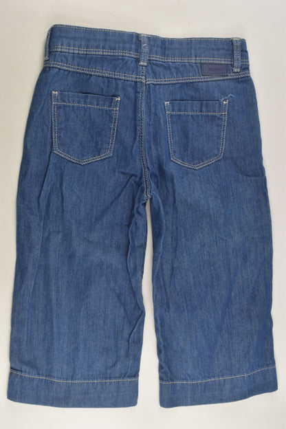 Okaïdi Size 5 Lightweight Denim Capri Pants