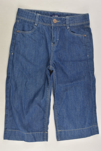 Okaïdi Size 5 Lightweight Denim Capri Pants