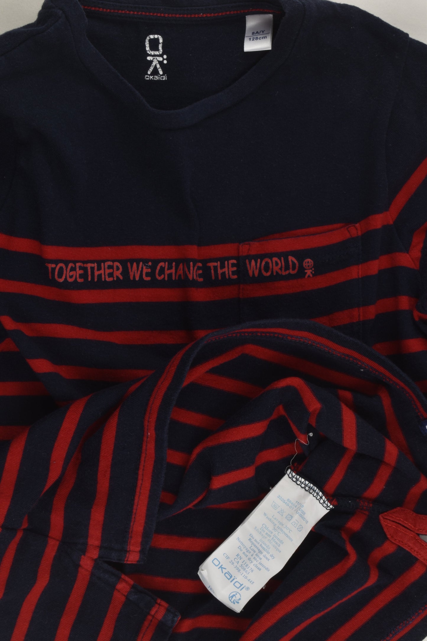 Okaïdi Size 6 'Together We Change The World' Top