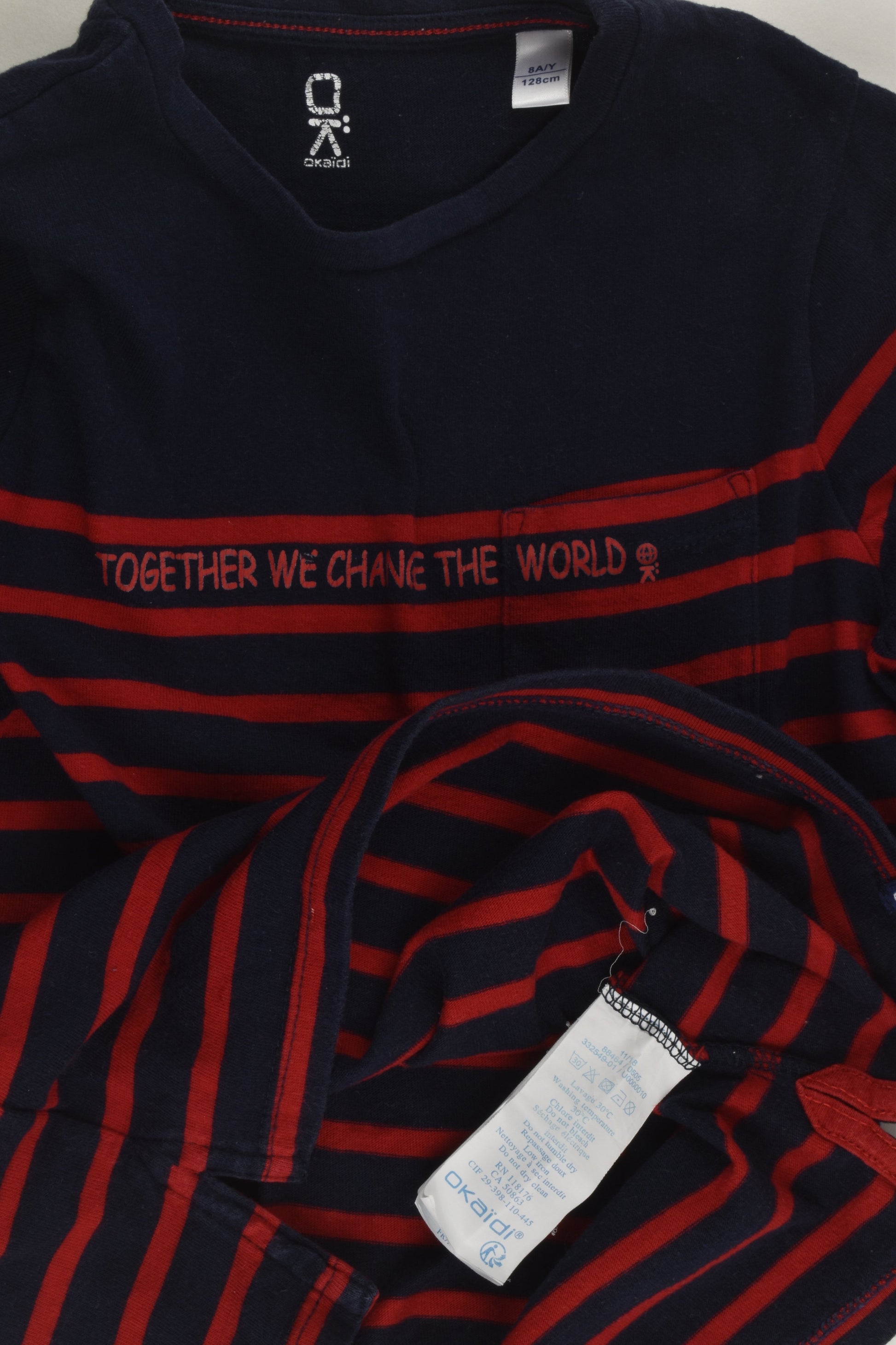 Okaïdi Size 6 'Together We Change The World' Top